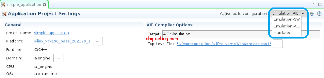 Xilinx FPGA AI开发工具AIE(4)—AIE编译器和X86模拟器-ChipDebug