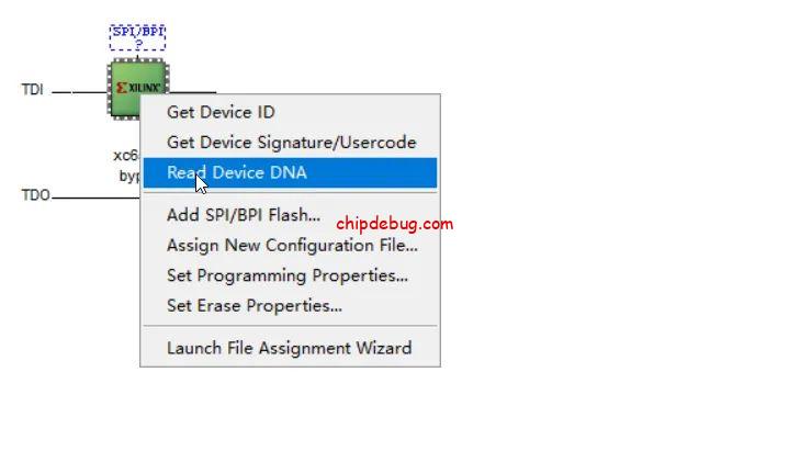 如何读取FPGA芯片的序列号ID?-ChipDebug