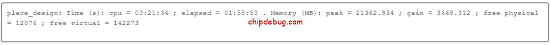 缩短Vivado编译时间(1):一些通用方法-ChipDebug