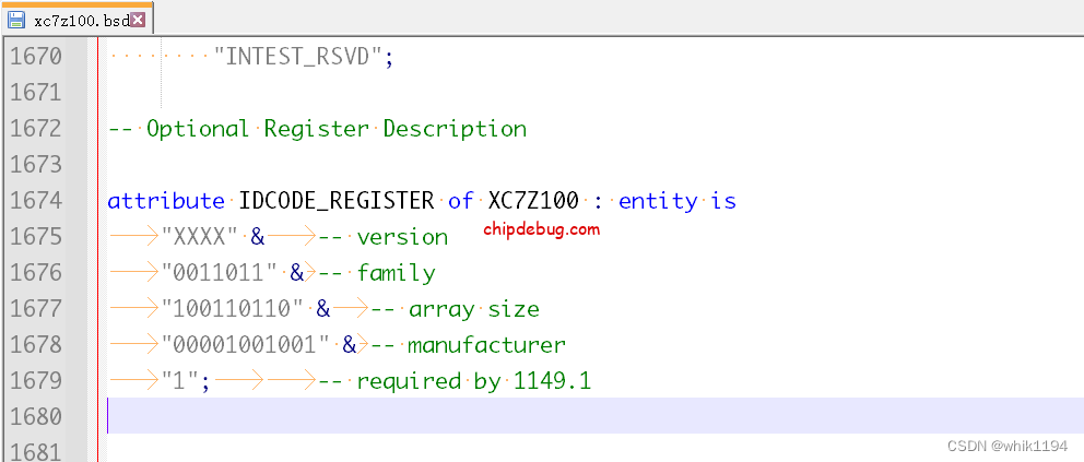 获取Xilinx FPGA芯片IDCODE的4种方法(支持任何FPGA型号)-ChipDebug