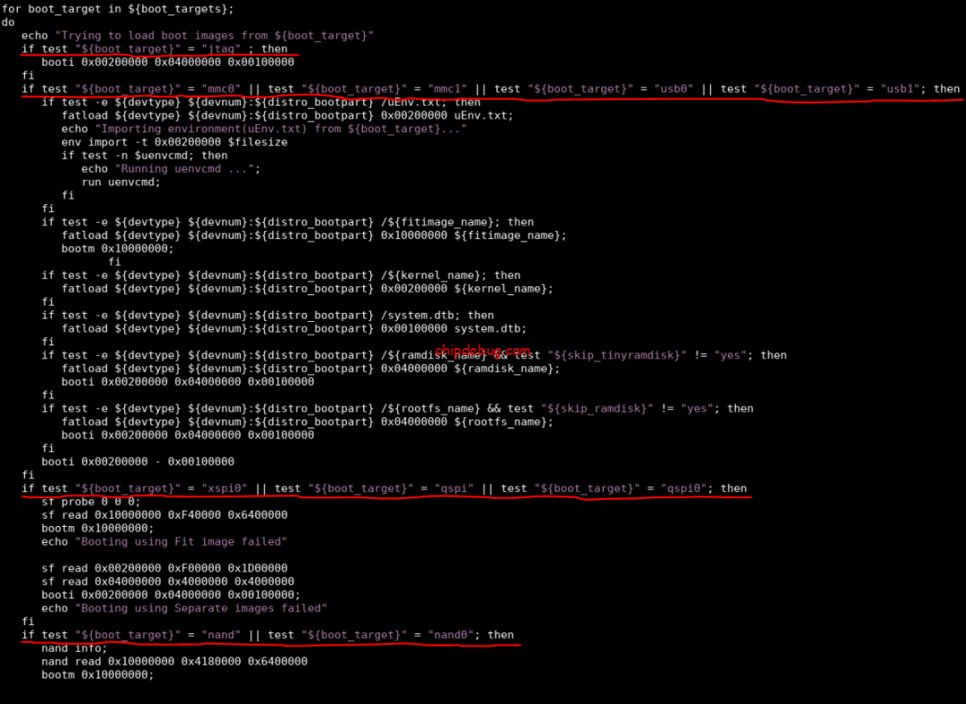如何在U-BOOT的boot.scr中加载bit文件-ChipDebug