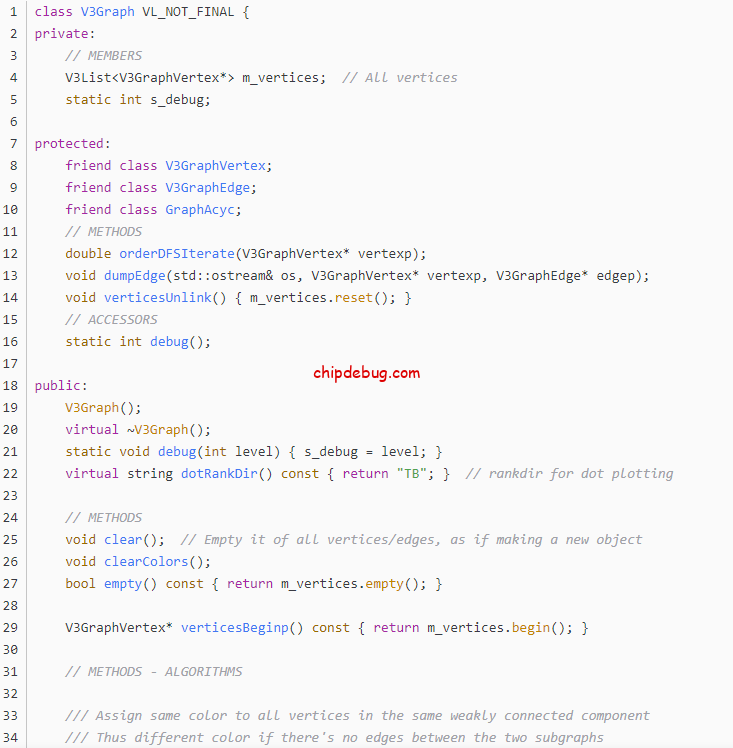 开源仿真工具Verilator入门2:主要数据结构介绍-ChipDebug