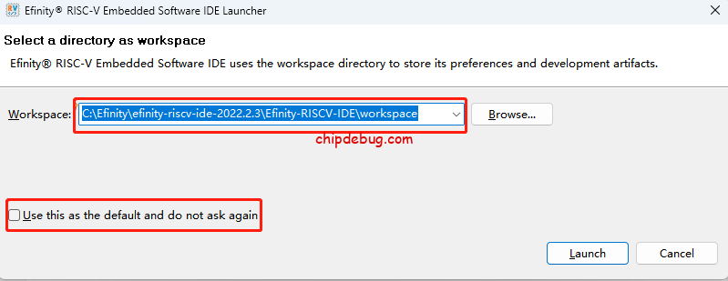 Efinity RISC-V IDE入门使用-4-ChipDebug