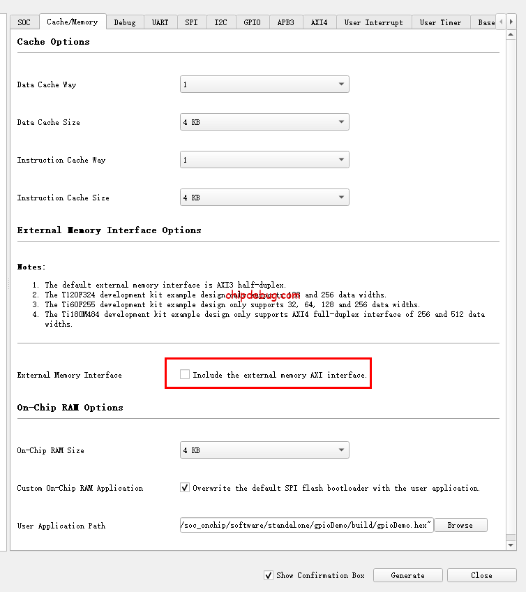 易灵思SOC onchip RAM初始化-ChipDebug