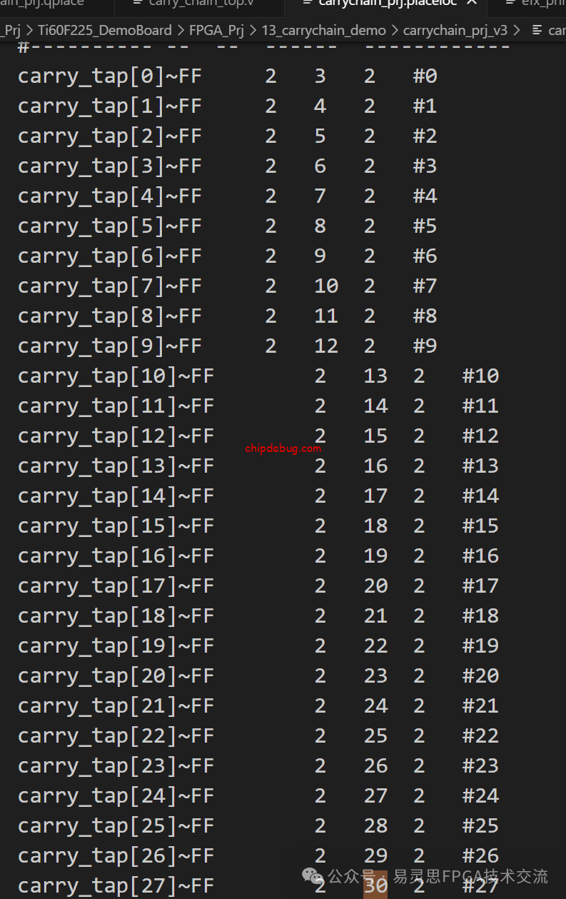 逻辑布线锁定-ChipDebug