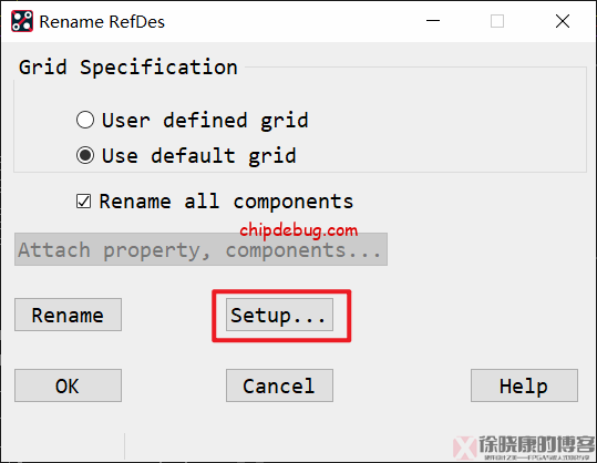 Allegro中元器件位号重排并反标回orcad原理图-ChipDebug