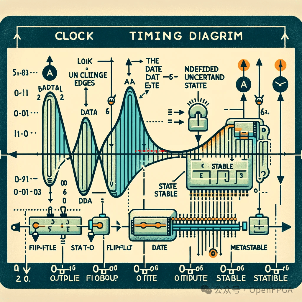 跨时钟域背景下的亚稳态和 MTBF 是什么-ChipDebug