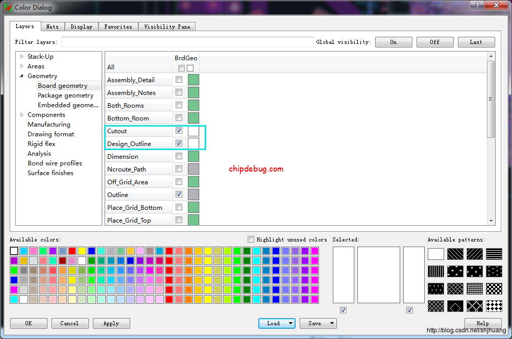 cadence allegro 17.2 design outline的使用-ChipDebug