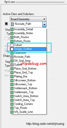 cadence allegro 17.2 design outline的使用-ChipDebug