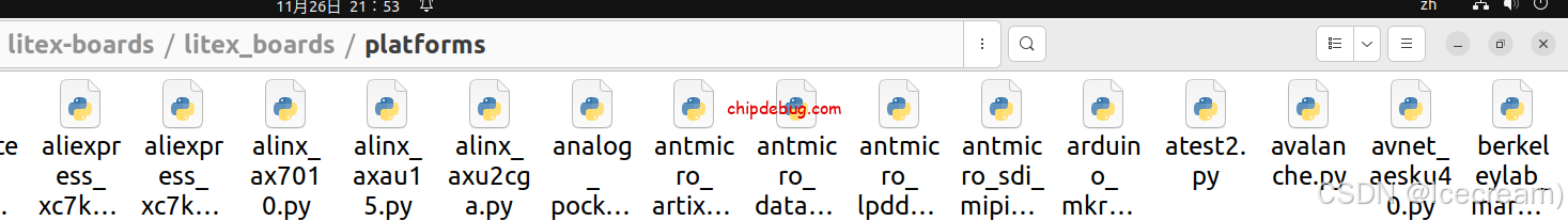 用LiteX实现VexRiscv跑linux-ChipDebug