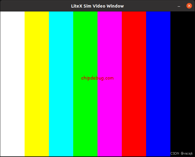 【LiteX】【仿真】使用litex_sim在Python环境中实现FPGA SoC仿真测试-ChipDebug